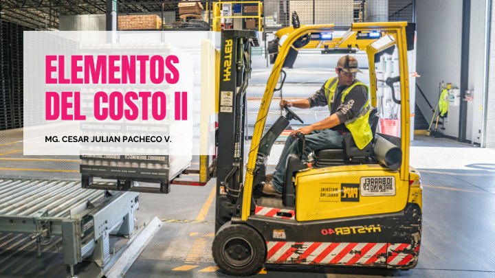 Primera página de Elementos del Costo 2
